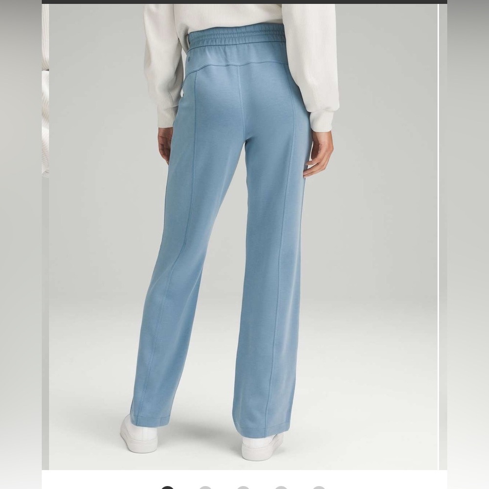 Lululemon Softstreme High-Rise Pant *Full Length Utility Blue Size 4 - Picture 5 of 14
